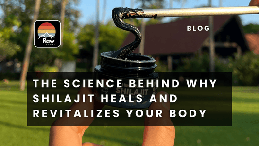 The Science Behind Why Shilajit Heals and Revitalizes Your Body - Raw Power